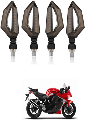 PRTEK Front, Rear LED Indicator Light for Hyosung GT250R(Multicolor)
