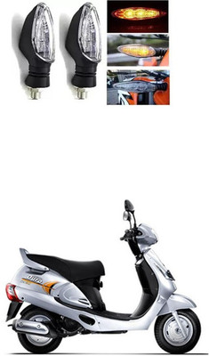 PRTEK Front, Rear LED Indicator Light for Universal For Bike Duro DZ(Multicolor)