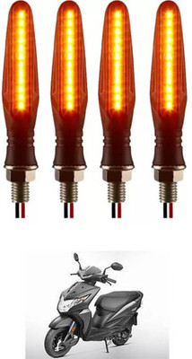 E-Shoppe Front, Rear, Side LED Indicator Light for Honda Dio(Yellow)
