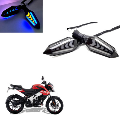 Vagary Front, Rear LED Indicator Light for Bajaj Pulsar N150(Blue, Yellow)