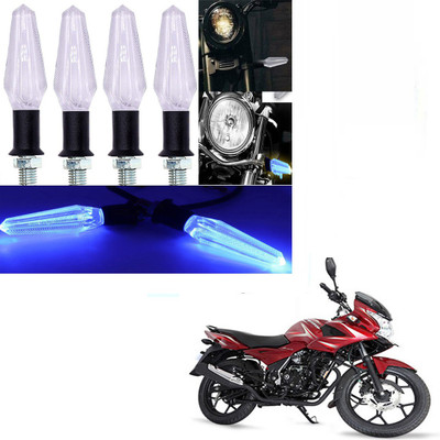 RawatZ Side LED Indicator Light for Bajaj Universal For Bike(Blue)