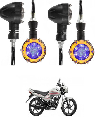 PRTEK Universal High Bright Front Rear Led Side Indicator Turn Signal V1208 Indicator Light Motorbike LED for Honda (12 V, 12 W)(Dream Neo, Pack of 4)