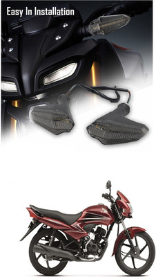 LOVMOTO Side LED Indicator Light for Honda Dream Yuga(Amber)