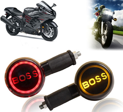 AUTO PEARL Side LED Indicator Light for Kawasaki Ninja(Yellow, Red)