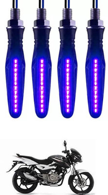 E-Shoppe Front, Rear, Side LED Indicator Light for Bajaj Pulsar 150 DTS-i(Blue)