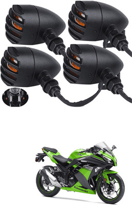 LOVMOTO Front, Rear LED Indicator Light for Kawasaki(Yellow)