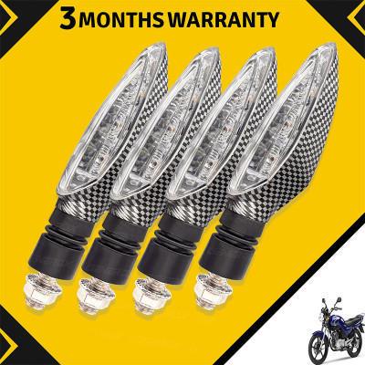 Generox Front, Rear LED Indicator Light for Yamaha YBR 125(Amber)