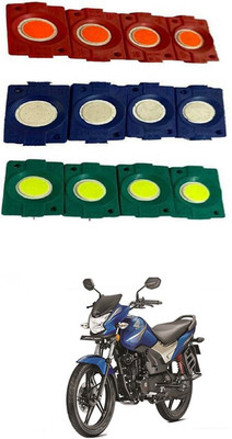 LOVMOTO Side LED Indicator Light for Honda CB Shine(Multicolor)