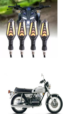 PRTEK Rear LED Indicator Light for Yamaha RD 350(Blue)
