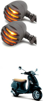 LOVMOTO Front, Rear LED Indicator Light for Piaggio Vespa LX(Yellow)