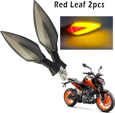 Generox Front, Rear, Side LED Indicator Light for KTM Duke 200(Red, Yellow)