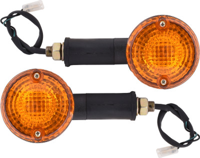 UNO MINDA Front, Rear LED Indicator Light for Royal Enfield Classic(Amber)