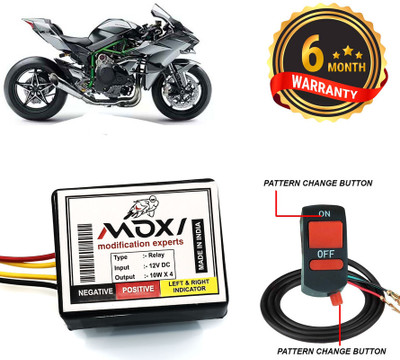 AUTO PEARL Front, Rear Flasher Indicator Light for Kawasaki Ninja