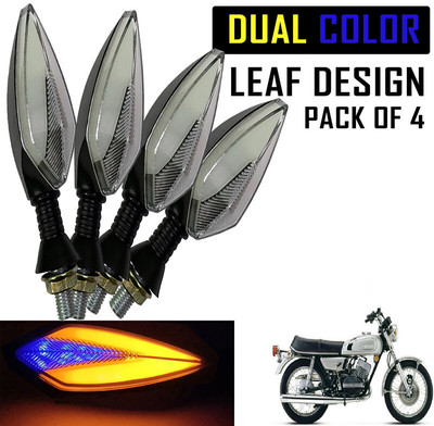 Shopland Front, Rear LED Indicator Light for Yamaha RX-100(Amber, Blue)