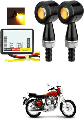 LOVMOTO Front, Rear LED Indicator Light for Royal Enfield(Yellow)