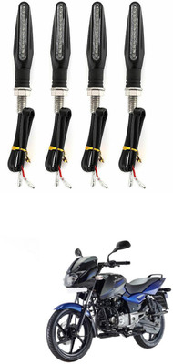 PRTEK Front, Rear LED Indicator Light for Bajaj Pulsar 150 DTS-i(Yellow)
