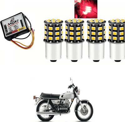 PRTEK Front, Side LED Indicator Light for Yamaha RD 350(Red)
