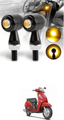 GONAMA Front, Rear LED Indicator Light for Royal Enfield 500(Yellow)