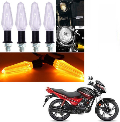 BXtremeZ Side, Front, Rear LED Indicator Light for Hero Glamour FI(Yellow)
