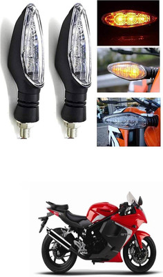 LOVMOTO Front, Rear LED Indicator Light for Hyosung GT250R(Yellow)