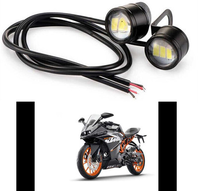 PRTEK Side LED Indicator Light for Yamaha RC 390(Blue, Red)