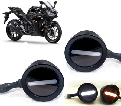 AUTO PEARL Front LED Indicator Light for Yamaha YZF R3(White, Yellow)