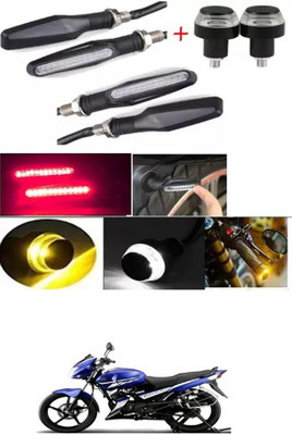 E-Shoppe Front, Rear, Side LED Indicator Light for Yamaha Gladiator(Yellow, Blue)