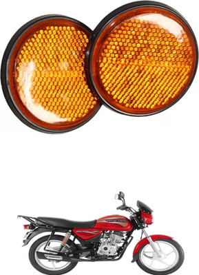 E-Shoppe Front, Rear, Side LED Indicator Light for Bajaj Universal For Bike(Yellow)