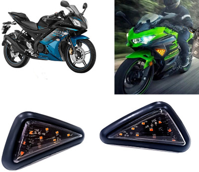 AUTO PEARL Side LED Indicator Light for Yamaha YZF R15(Yellow)