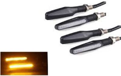 aksmit Front LED Indicator Light for Yamaha Crux(Yellow)