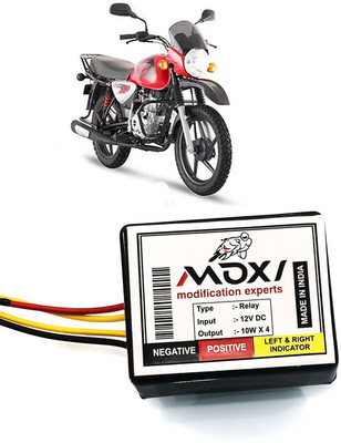 AUTO PEARL Front, Rear Flasher Indicator Light for Bajaj Boxer