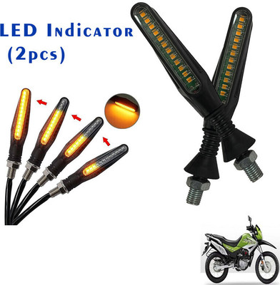 Shopland Front, Rear LED Indicator Light for Hero Impulse 223(Yellow)