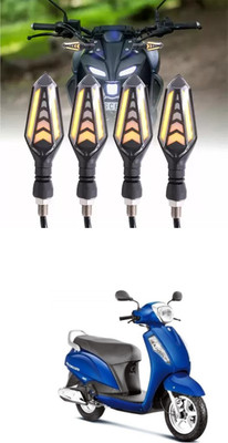 PRTEK Rear LED Indicator Light for Royal Enfield 500(Blue)