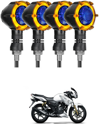 PRTEK Front, Rear LED Indicator Light for TVS Apache RTR 180(Multicolor)