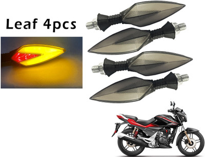 Generox Front, Rear LED Indicator Light for Hero CBZ Xtreme(Red, Yellow)