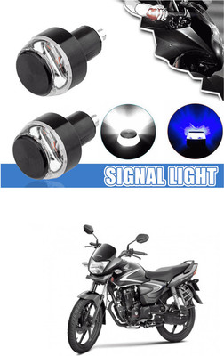 LOVMOTO Front LED Indicator Light for Honda CB Shine(White, Blue)