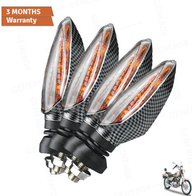 Generox Front, Rear LED Indicator Light for Yamaha Enticer 125(Amber)