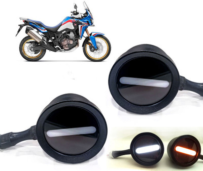 AUTO PEARL Front LED Indicator Light for Honda Twin(White, Yellow)