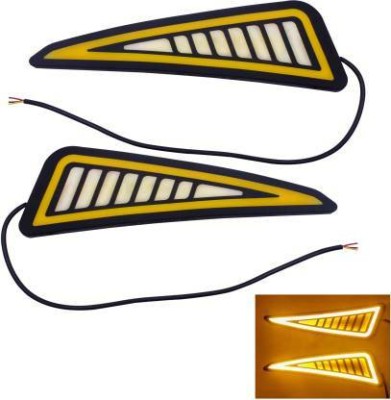TRYFLY Side LED Indicator Light for Universal For Bike Universal For Car(White, Yellow)