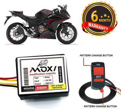 AUTO PEARL Front, Rear Flasher Indicator Light for Honda CBR