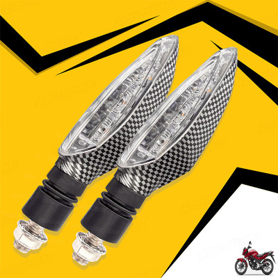 Generox Front, Rear LED Indicator Light for Honda CBF(Amber)