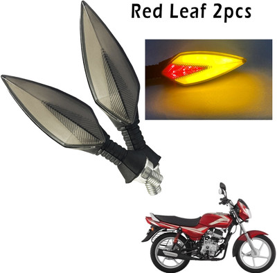 Generox Front, Rear, Side LED Indicator Light for Bajaj CT(Red, Yellow)