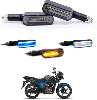 RKPSP Front LED Indicator Light for Universal For Bike Universal For Bike(Blue, Yellow)