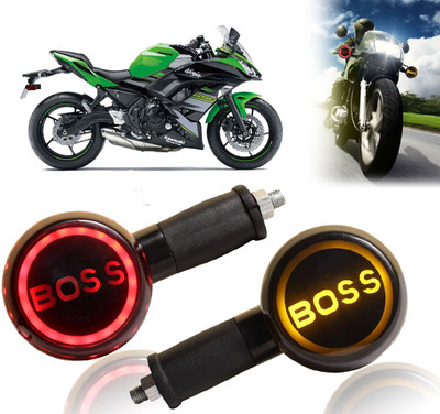 AUTO PEARL Side LED Indicator Light for Kawasaki Ninja(Yellow, Red)