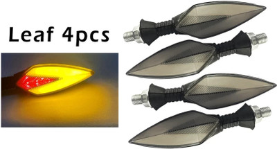 Generox Front, Rear LED Indicator Light for Yamaha SZRR 153 CC(Red, Yellow)
