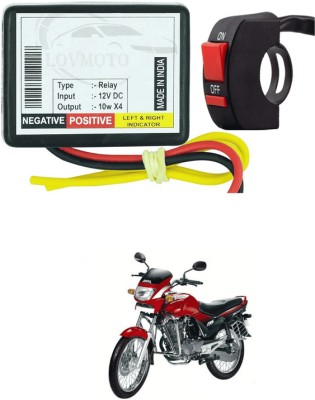 LOVMOTO Front, Rear LED Indicator Light for Yamaha Alpha(Yellow)