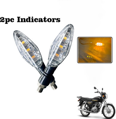 Shopland Front, Rear LED Indicator Light for Yamaha Crux(Amber)