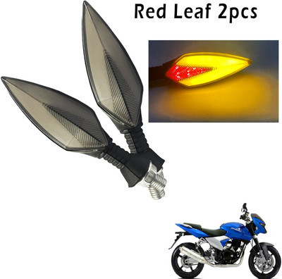 Generox Front, Rear, Side LED Indicator Light for Bajaj DTS-i(Red, Yellow)
