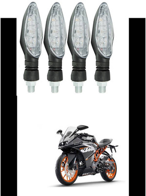 LOVMOTO Front, Rear LED Indicator Light for KTM RC 200(Yellow)