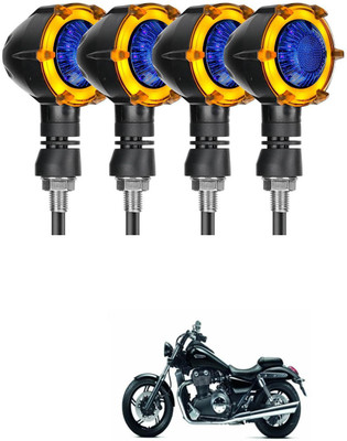 PRTEK Front, Rear LED Indicator Light for Yamaha SZ-S(Multicolor)